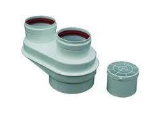 Rozdělovač DN 80/125 na 80/80, Al, pro Junkers